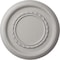 Ekena Millwork Federal Roped Small Ceiling Medallion (Canopies up to 6"), 12 5/8"OD x 1 1/8"P, Ultra Pure White CM12FEUWF - alternate 1